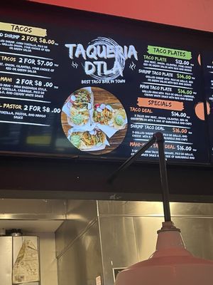 Menu photo 1 Taqueria DTLA Los Angeles, CA