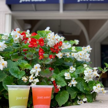 Just Salad - Cucumber mint lemonade Strawberry Lemonade - Salad Near Me - Boca Raton, Florida