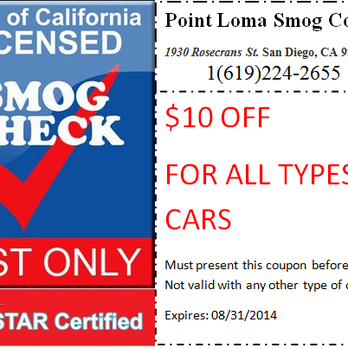 Point Loma Smog - Smog Check Stations Near Me - San Diego, California Point Loma Smog - Smog Check Stations Near Me - San Diego, California