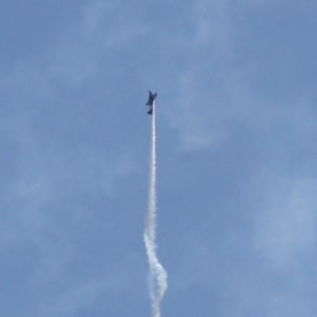 Andrews AFB Air Show - Had to really crop and zoom these photos because in reality the planes are the size of an elbow macaroni at arm's length. - Landmarks & Historical Buildings Near Me - Andrews Air Force Base, Maryland