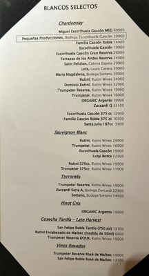 Menu photo 5 Aqva Restaurant Puerto Iguazú, N