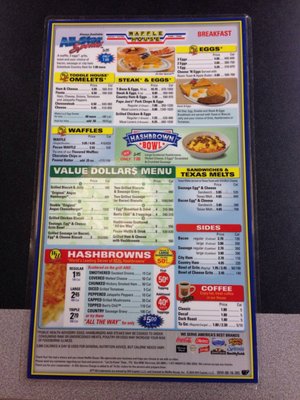 Menu photo 8 Waffle House Selma, NC