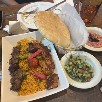 Mazra - DOUBLE KEBAB PLATE - Middle Eastern Near Me - San Bruno, California Mazra - DOUBLE KEBAB PLATE - Middle Eastern Near Me - San Bruno, California