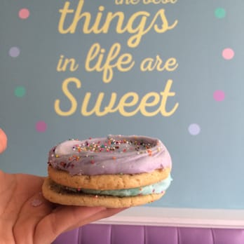 Sweet Mandy B's - Sugar cookie-buttercream sandwich---amazing (took me a few days to finish because it's so sweet, but delicious!) - Bakeries Near Me - Chicago, Illinois
