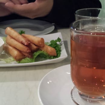 Elephant Thai Kitchen - Shrimp rolls and bale fruit tea. Both, my favorite part of my meal. - Thai Near Me - Long Beach, California Elephant Thai Kitchen - Shrimp rolls and bale fruit tea. Both, my favorite part of my meal. - Thai Near Me - Long Beach, California