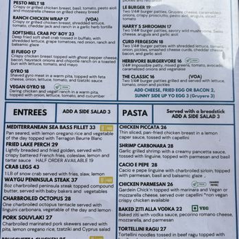 Reservoir - Menu - Burgers Near Me - Holland, Michigan