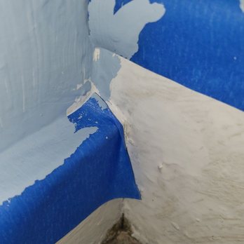 Guzman services - Blue dripping from the top down through the gray baseboard - Home Cleaning Near Me - San Bruno, California Guzman services - Blue dripping from the top down through the gray baseboard - Home Cleaning Near Me - San Bruno, California