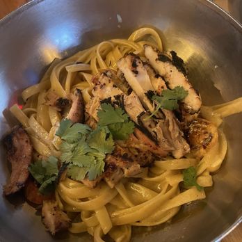 595 Craft and Kitchen - Tom Kha Pasta w/ Grilled Ginger Garlic Chicken - Gastropubs Near Me - Las Vegas, Nevada