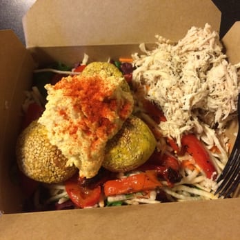 Staple Foods - Falafel salad with extra chicken! - Coffee & Tea Near Me - Dublin, D