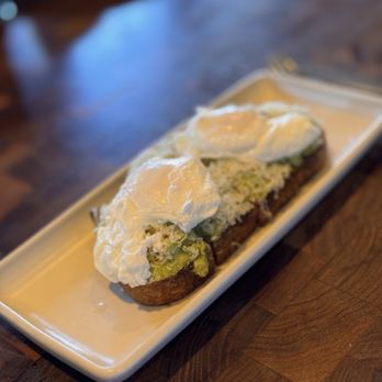 The Henry - Avocado Toast (+ 2 poached eggs) - New American Near Me - Phoenix, Arizona The Henry - Avocado Toast (+ 2 poached eggs) - New American Near Me - Phoenix, Arizona