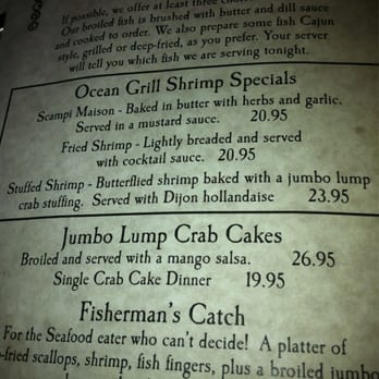 Ocean Grill - Seafood Near Me - Vero Beach, Florida