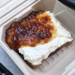 Peach Ricotta Toast