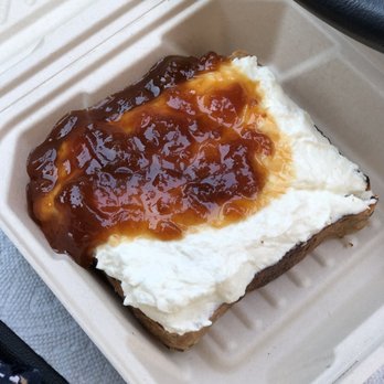Whata Peach - Peach Jam and Ricotta Toast - Juice Bars & Smoothies Near Me - Studio City, California