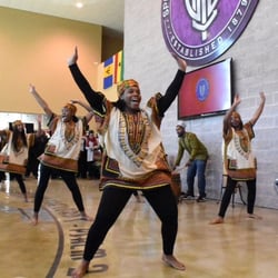 Jenae’s Dance experience - African performance at SBC! We offer Ballet, Tap, Jazz, African, Hip Hop, Pointé, Beginners Tumbling and Competition Training!