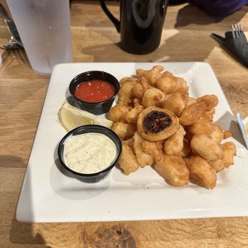 Castaway's Seafood Grille - Fried Calamari. So very yummy!! - Seafood Near Me - Long Beach, Washington Castaway's Seafood Grille - Fried Calamari. So very yummy!! - Seafood Near Me - Long Beach, Washington