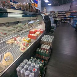 A&S Fresh Meat and Deli - Cheeses and drinks in a can