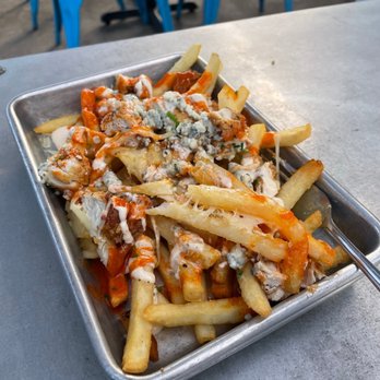 Chicken Shack - Churn Creek - blue cheese fries - Chicken Shop Near Me - Redding, California