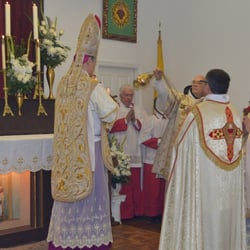 St Francis Assisi Catholic Chapel - Candlemas 2014