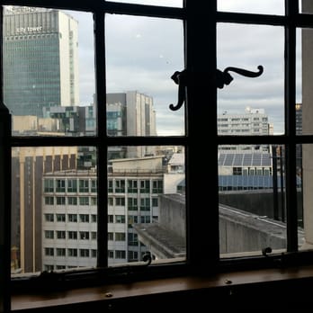 Hotel Gotham - View from inside bar - Hotels Near Me - Manchester, XGM