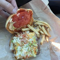 Wendy's - Dave's Single and fabulous hot crunchy fries!!