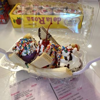 Livin Sweet - Banana Split - Desserts Near Me - Belmont, California