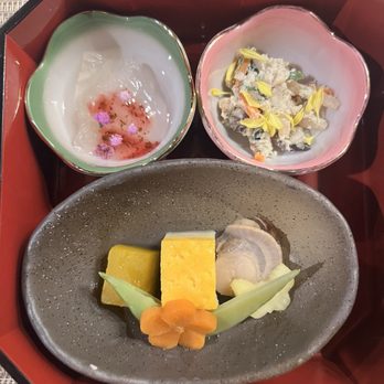 Eigikutei - Appetizers in the Mai Kaiseki menu - Japanese Near Me - Los Angeles, California