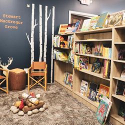 Booked - Children's reading nook at our booked. Chestnut Hill location