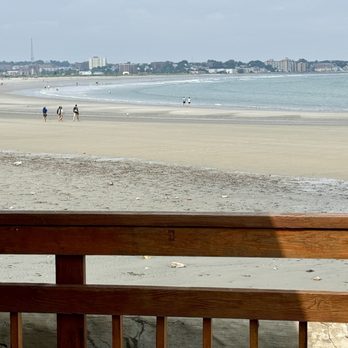 Tides Restaurant & Pub - Gorgeous view from the table outside! - Seafood Near Me - Nahant, Massachusetts Tides Restaurant & Pub - Gorgeous view from the table outside! - Seafood Near Me - Nahant, Massachusetts