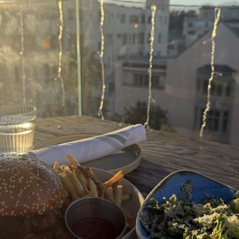Osa Rooftop - Osa burger , Caesar Salad - Bars Near Me - Pasadena, California
