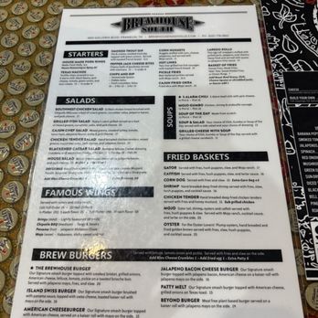 Brewhouse South - Menu - Sports Bars Near Me - Franklin, Tennessee