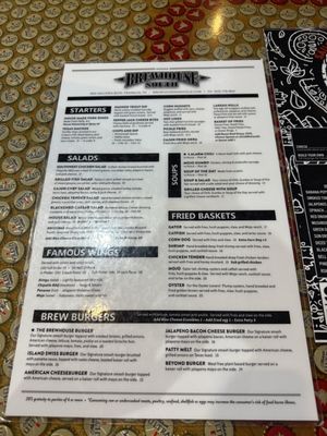 Menu photo 6 Brewhouse South Franklin, TN