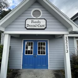 Family Dental Care - Business front view from outside.