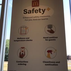 McDonald's - Safety measures