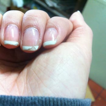 Femimacus Nails - Kinda sad & frustrated that my shellac French tips chipped on the 6th day. My full white one lasted almost 2 weeks - Nail Salons Near Me - Oakland, California