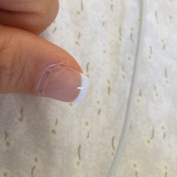 Delicate Nails & Spa - Almost a week later the nail polish started to peel off. - Nail Salons Near Me - Walnut Creek, California