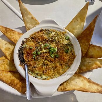 Phil's Oyster Bar & Seafood - Shrimp Spinach Dip - Seafood Near Me - Baton Rouge, Louisiana