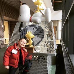 The Peanuts Gang Statues