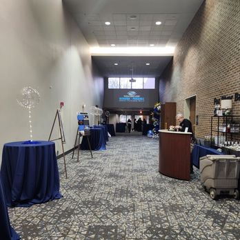 Q Center - Hallway outside large conference room. - Venues & Event Spaces Near Me - Saint Charles, Illinois