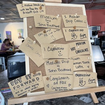 Junction 361 - Pay it forward boatd - Cafes Near Me - Fairport, New York