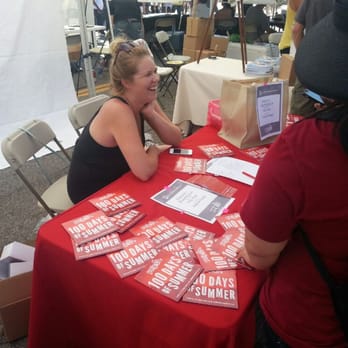 BloomfestLA - Yelp table - Local Flavor Near Me - Los Angeles, California