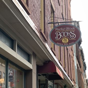 Market Block Books - Market Block Books: main sign on the Entrance - Bookstores Near Me - Troy, New York Market Block Books - Market Block Books: main sign on the Entrance - Bookstores Near Me - Troy, New York