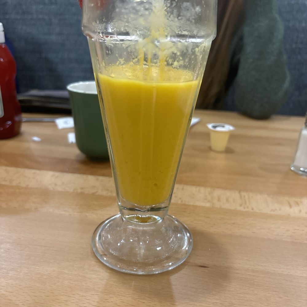 My mango kinda banana smoothie