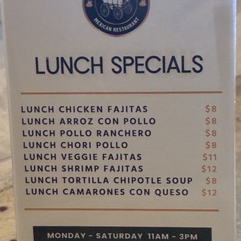 Carretas Mexican restaurant - New lunch specials - Mexican Near Me - Ballwin, Missouri Carretas Mexican restaurant - New lunch specials - Mexican Near Me - Ballwin, Missouri