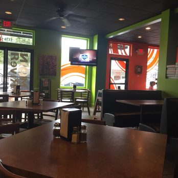Moon River Pizza - A view from within - Pizza Near Me - Jacksonville, Florida
