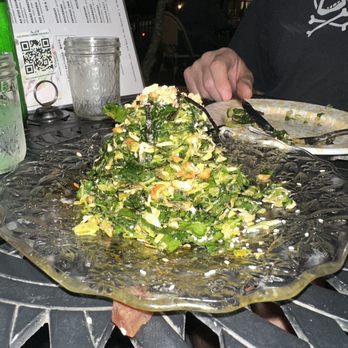 Project Social Kitchen & Bar - Kale and brussel sprout salad - Cocktail Bars Near Me - Bar Harbor, Maine Project Social Kitchen & Bar - Kale and brussel sprout salad - Cocktail Bars Near Me - Bar Harbor, Maine