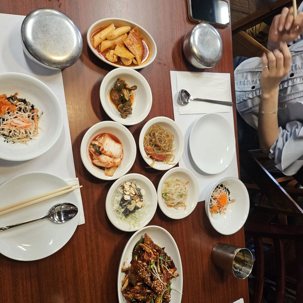 Crab House - Banchan/table setting - Korean Near Me - Los Angeles, California