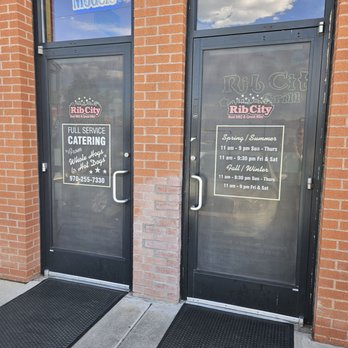 Rib City Grill - Rifle - They do catering and open daily with spring/summer & fall/winter hours - Barbeque Near Me - Rifle, Colorado