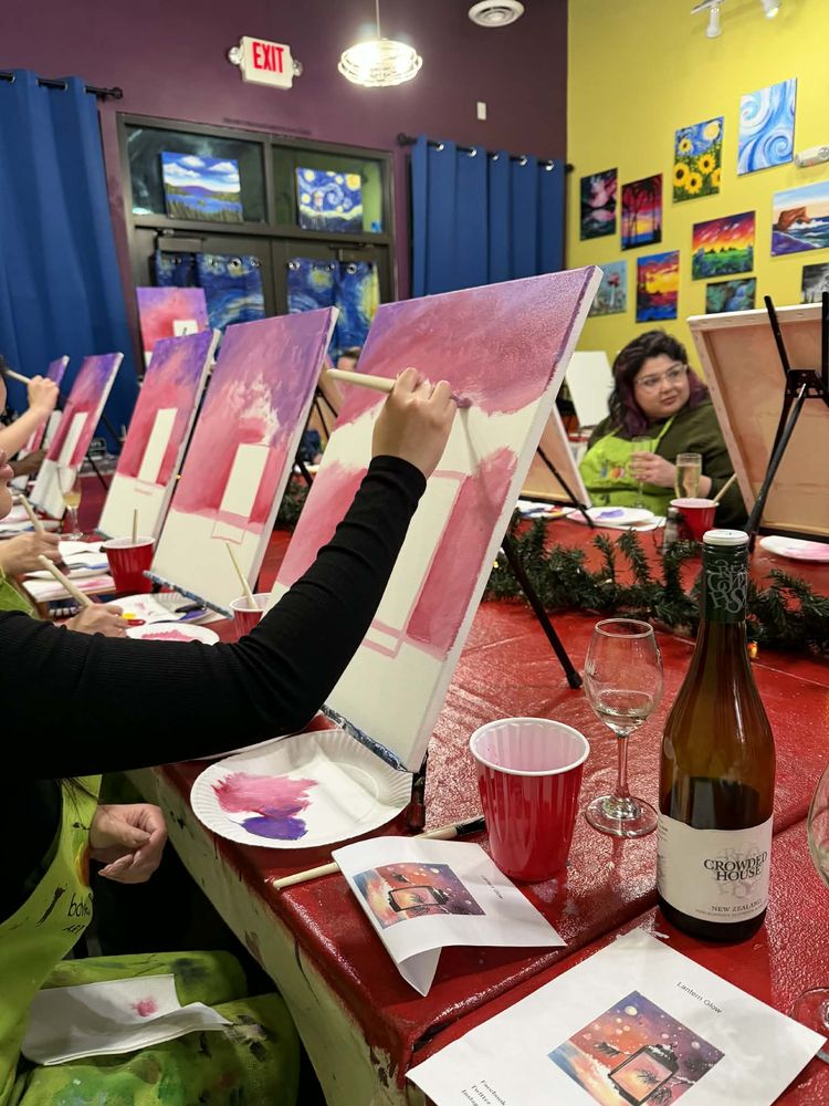 Bottle & Bottega by Painting with a Twist