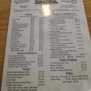 Central Poboys - Seafood Near Me - Jefferson, Louisiana