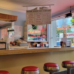 Sip N' Soda Luncheonette - Homemade ice cream menu